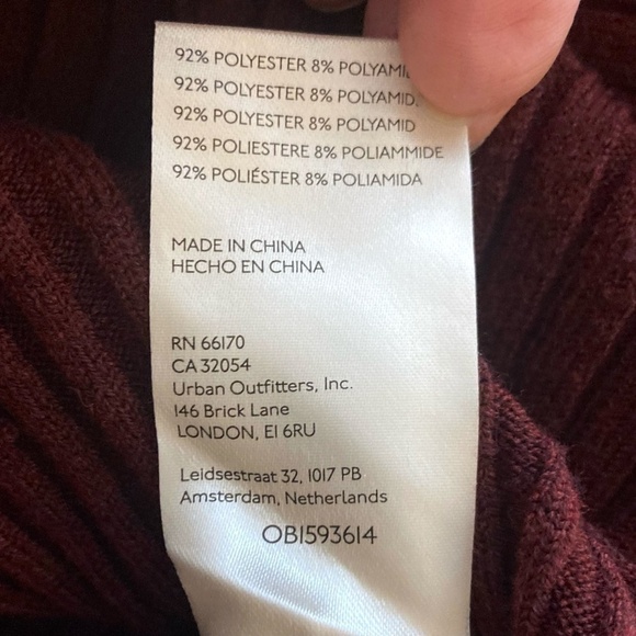 FREE PEOPLE Billie Mock Ribbed Crop Pullover Sweater - Picture 9 of 9